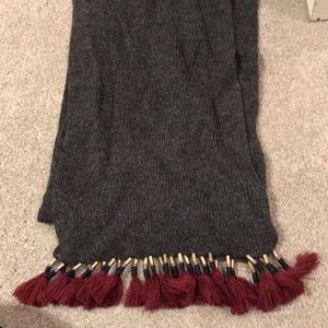 never worn jcrew tassel scarf